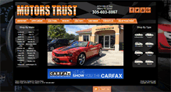 Desktop Screenshot of motorstrust.com